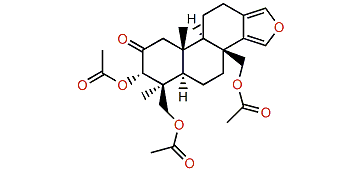 3a,17,19-Triacetoxyspongia-13(16),14-dien-2-one